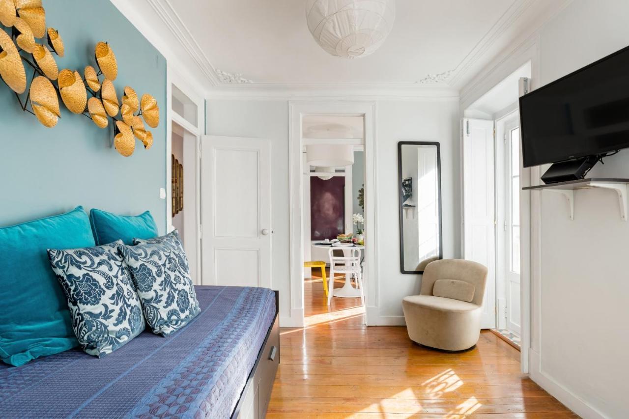 Avenida Da Liberdade Area, Bright And Newly Renovated 2 Bedroom Apartment, Lisbon Historical Center Ngoại thất bức ảnh