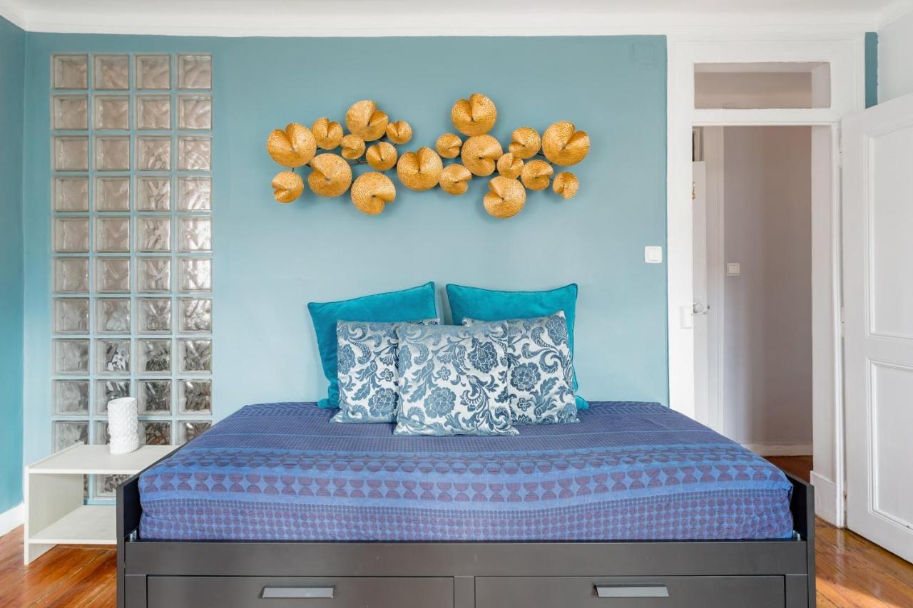 Avenida Da Liberdade Area, Bright And Newly Renovated 2 Bedroom Apartment, Lisbon Historical Center Ngoại thất bức ảnh